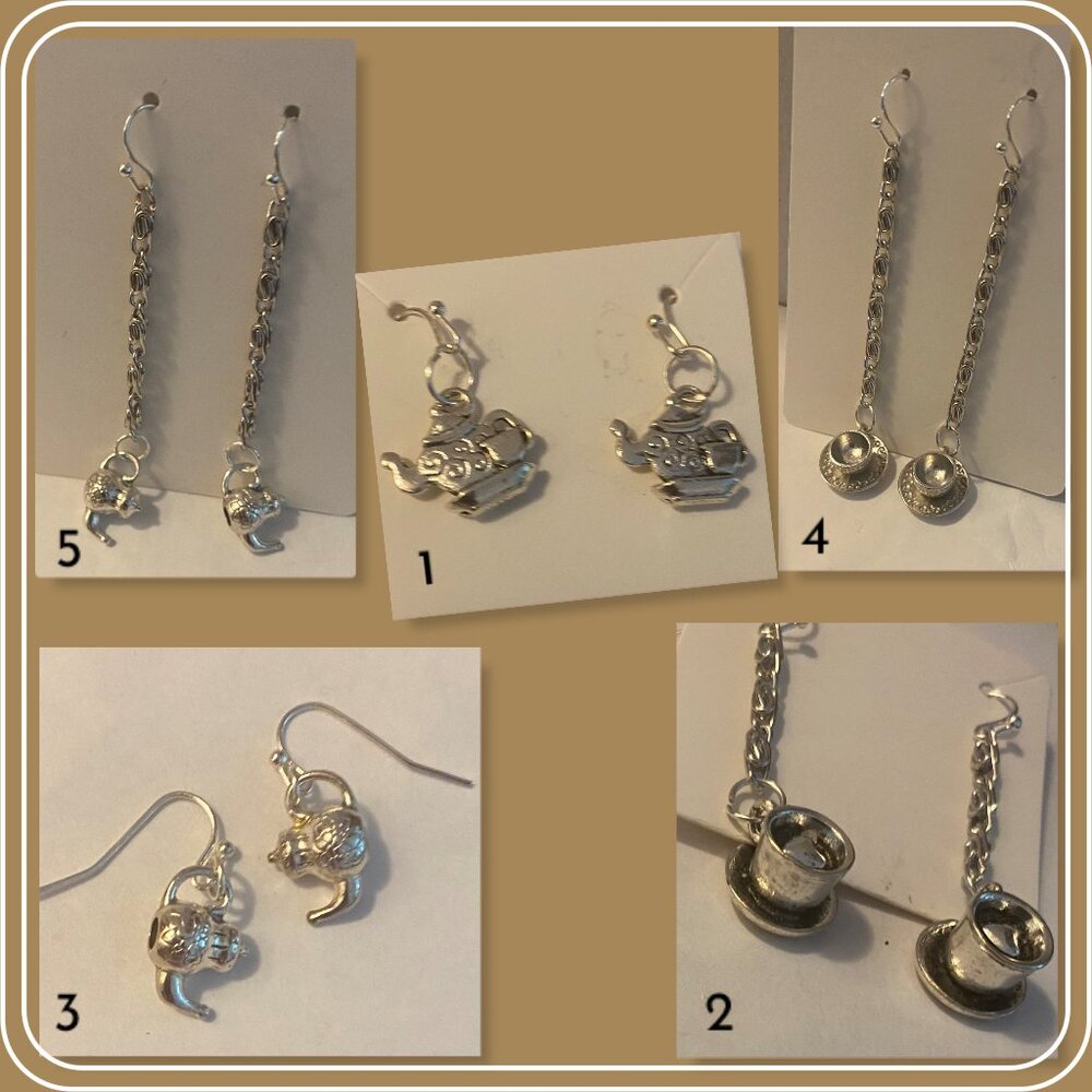 NEW Coffee , tea, or …  earrings